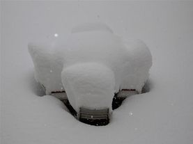 Bild mit viel Schnee - 21. März 2007